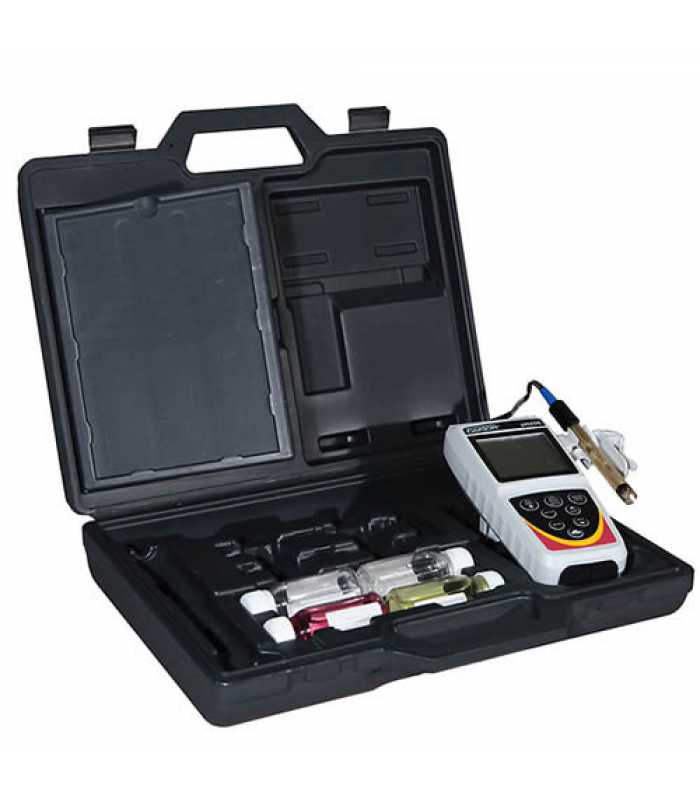 OAKTON pH 450 [WD-35618-91] Portable pH / mV /Ion / Temperature Meter Kit w/ NIST-Traceable Certification Calibration